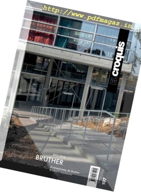 El Croquis – January 2019 Cover