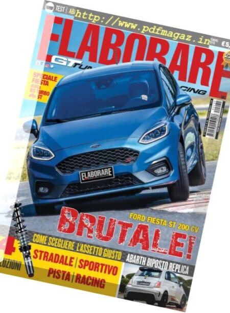 Elaborare – Ottobre 2018 Cover