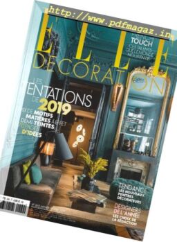 Elle Decoration France – janvier 2019