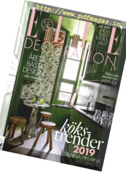 Elle Decoration Sweden – February 2019