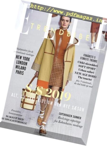 Elle Trendbibel – januar 2019 Cover