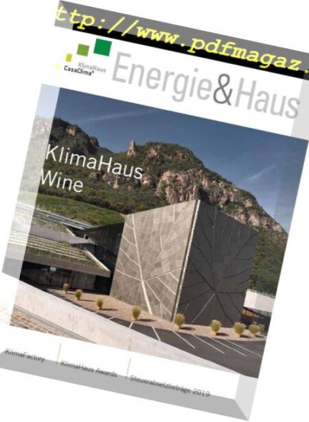 Energie & Haus – 2019 Cover