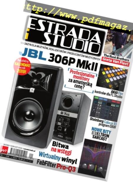 Estrada i Studio – Styczen 2019 Cover