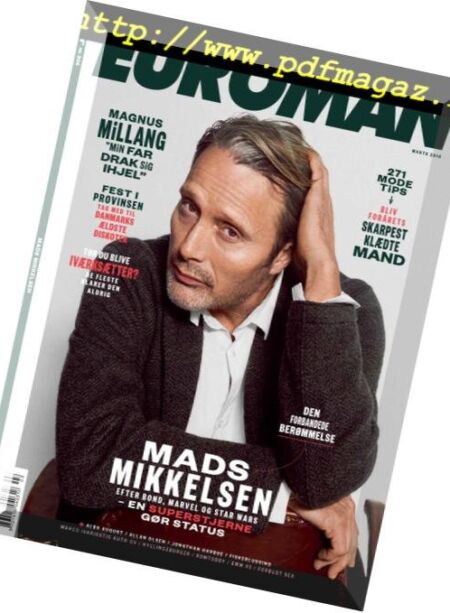 Euroman – marts 2019 Cover