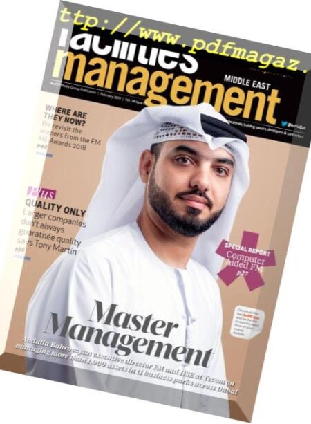 Facilities Management Middle East – February 2019 Cover