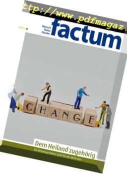 Factum Magazin – Januar 2019