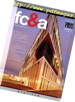 FC&AFuture Constructor & Architect – February 2019
