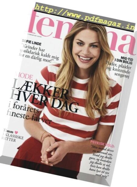 Femina Denmark – 21 February 2019 Cover