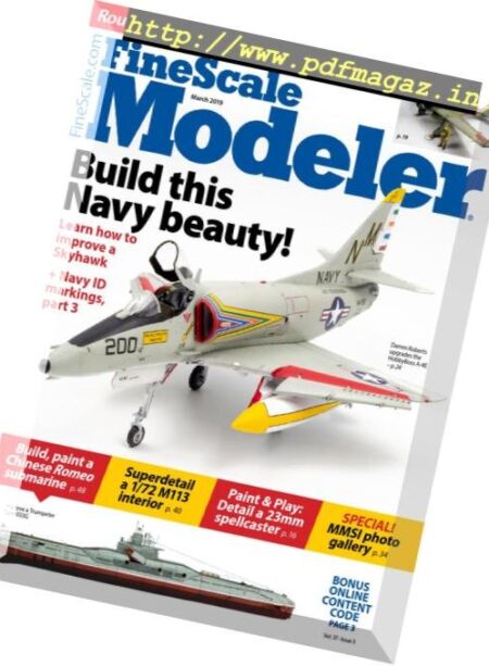 FineScale Modeler – March 2019 Cover