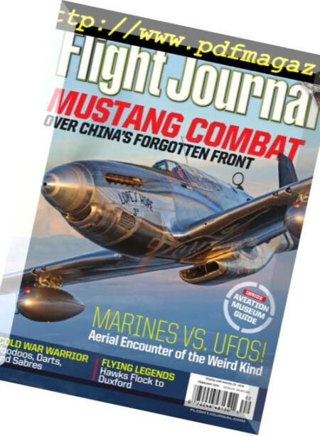 Flight Journal – February 2019 Cover