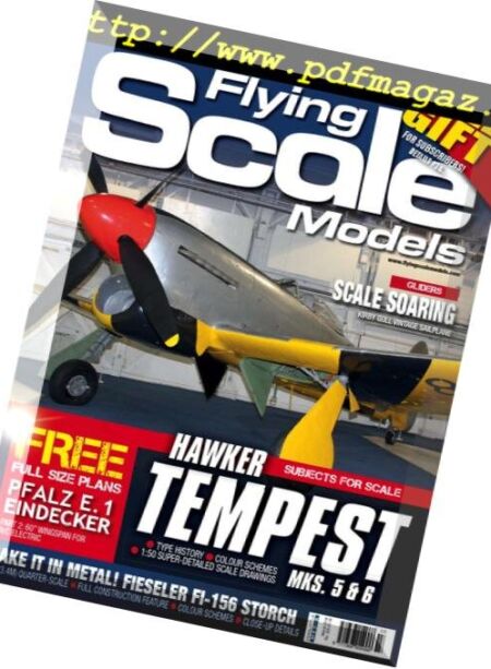 Flying Scale Models – March 2018 Cover