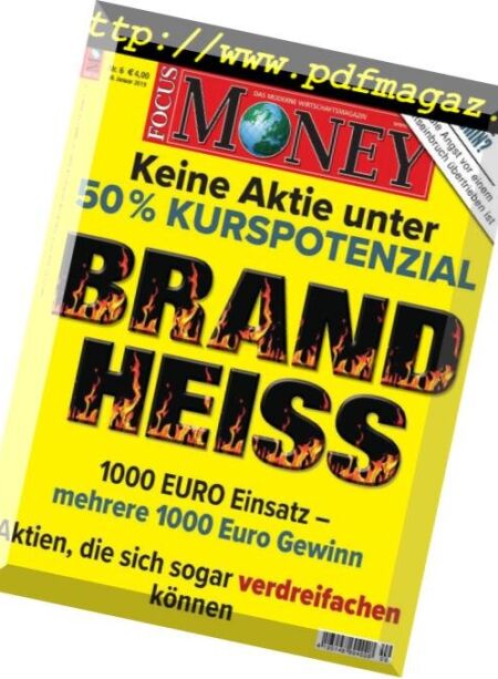 Focus Money – 30 Januar 2019 Cover