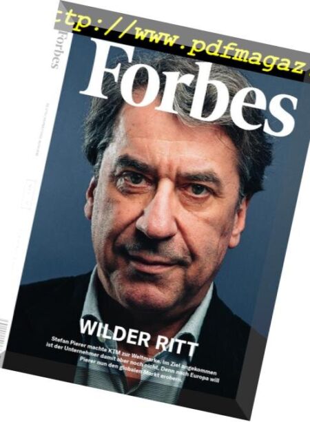 Forbes – Februar 2019 Cover