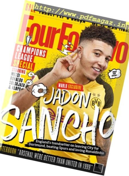 FourFourTwo UK – March 2019 Cover