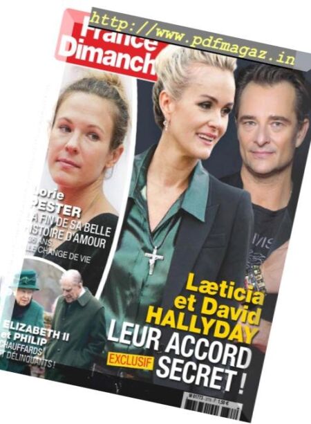 France Dimanche – 25 janvier 2019 Cover