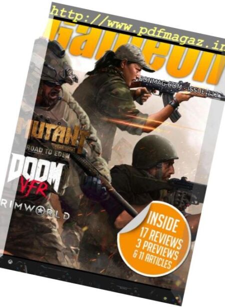 GameOn – February 2019 Cover