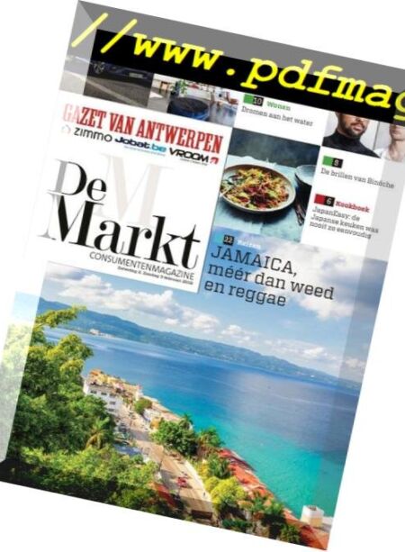 Gazet van Antwerpen De Markt – 02 februari 2019 Cover