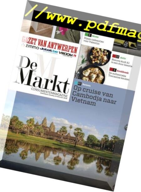 Gazet van Antwerpen De Markt – 09 februari 2019 Cover