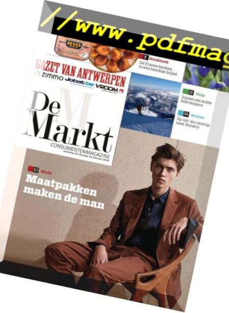 Gazet van Antwerpen De Markt – 23 februari 2019 Cover