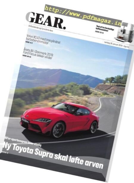 Gear – 26 januar 2019 Cover