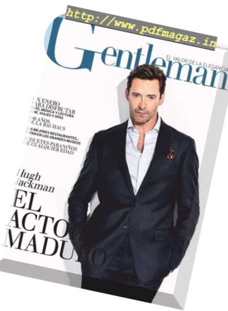 Gentleman Espana – enero 2019 Cover
