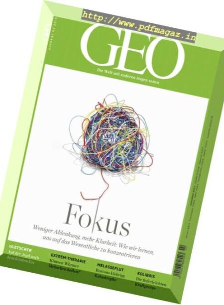 Geo Germany – Februar 2019 Cover