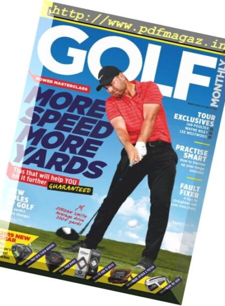 Golf Monthly UK – March 2019 Cover