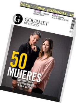 Gourmet de Mexico – marzo 2019