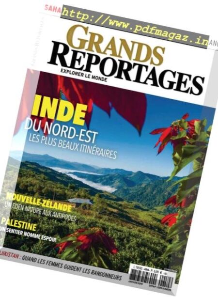 Grands Reportages – Janvier 2019 Cover