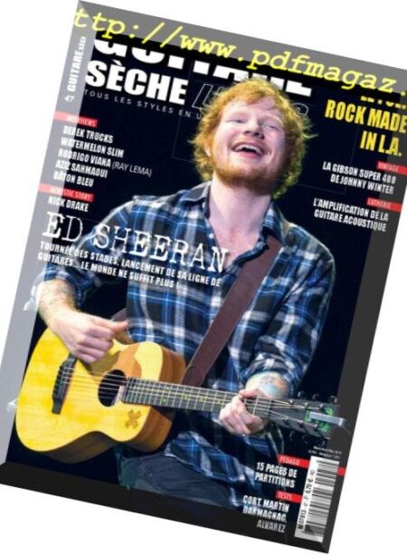 Guitare Seche, Le Mag – mars 2019 Cover