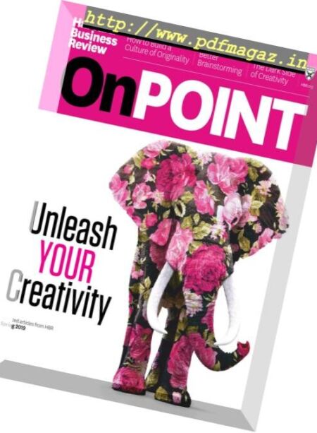 Harvard Business Review OnPoint – March 2019 Cover