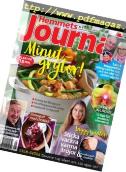 Hemmets Journal – 24 januari 2019