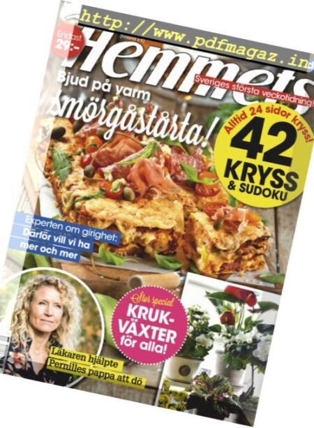 Hemmets Veckotidning – 29 januari 2019 Cover