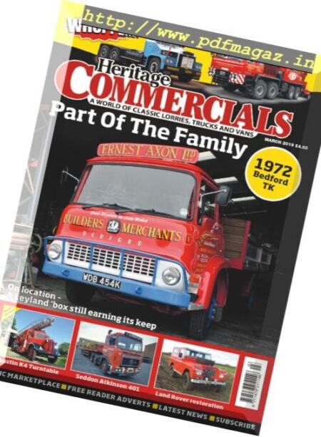 Heritage Commercials – March 2019 Cover
