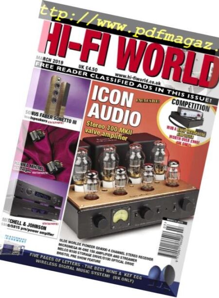Hi-Fi World – March 2019 Cover