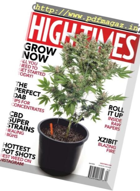 High Times – April 2019 Cover
