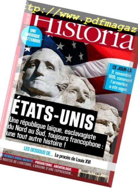 Historia – Novembre 2012 Cover