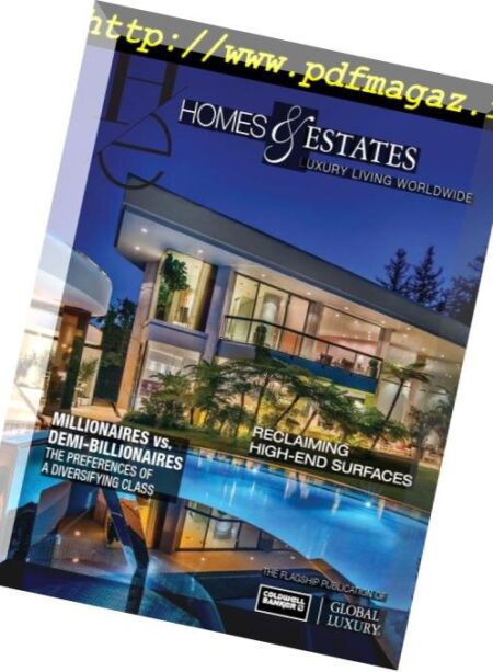 Homes & Estates Luxury Living Worldwide – Fall 2018 Cover