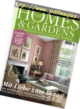 Homes & Gardens Germany – Februar 2019