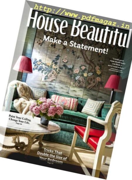 House Beautiful USA – March 2019 Cover