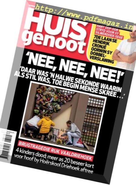Huisgenoot – 14 Februarie 2019 Cover