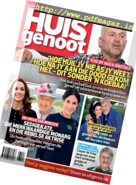 Huisgenoot – 17 Januarie 2019 Cover