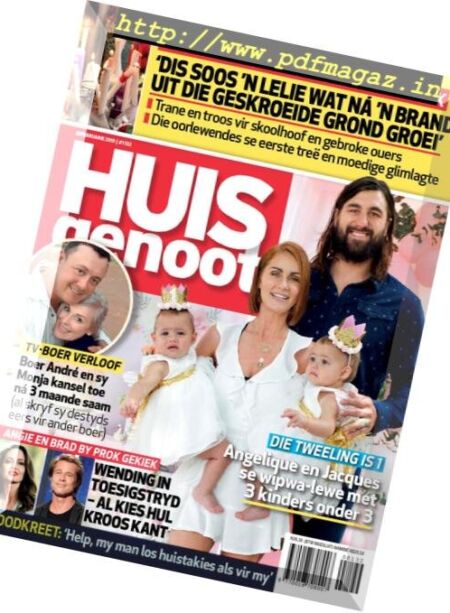 Huisgenoot – 21 Februarie 2019 Cover