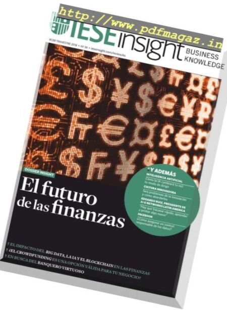 IESE Insight Spanish Edition – diciembre 2018 Cover
