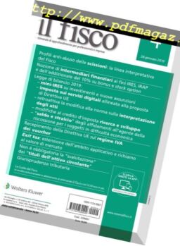 il fisco – 28 Gennaio 2019