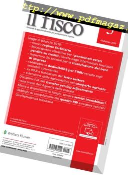 il fisco – 4 Febbraio 2019