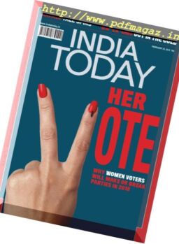 India Today – February 25, 2019