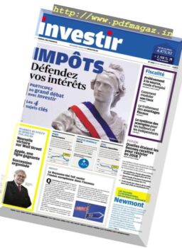 Investir – 19 Janvier 2019