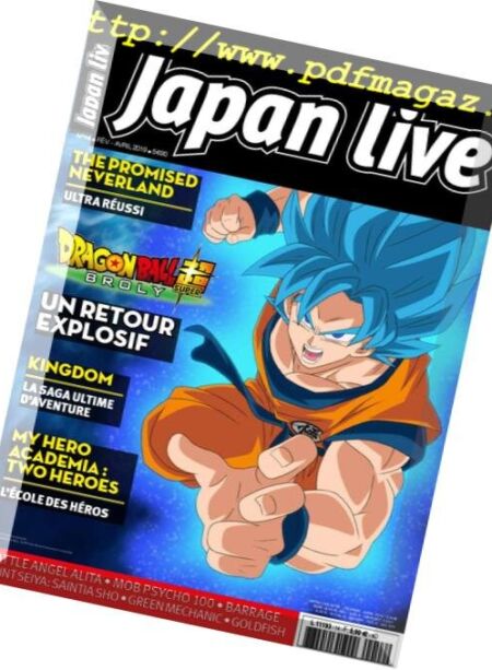 Japan Live – Fevrier-Avril 2019 Cover