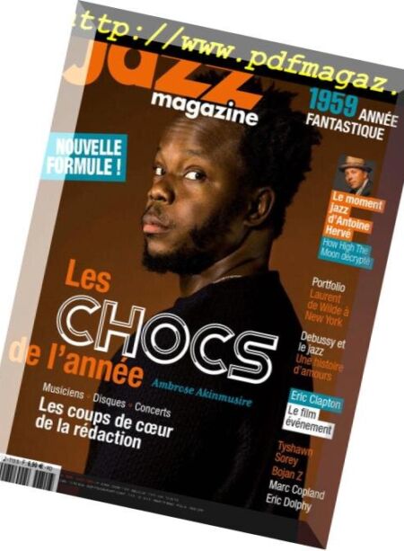 Jazz magazine – 02 fevrier 2019 Cover